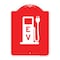 Signmission Ev Electric Vehicle Charging Station, Red & White Aluminum Sign, 18" x 24", RW-1824-24090 A-DES-RW-1824-24090 - alternate 1